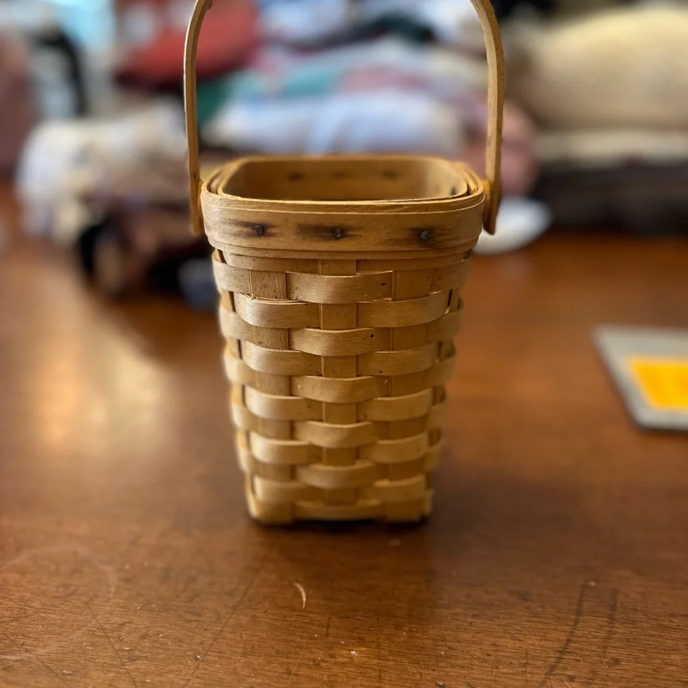 Longaberger‎ vintage 1998 American Cancer Society Horizon of Hope Basket retired